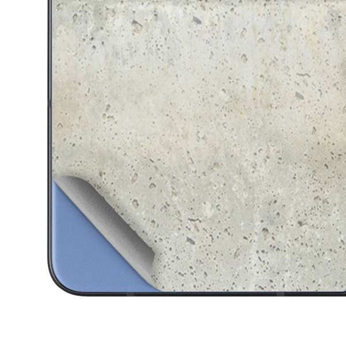 Natural White Concrete Galaxy Z Fold5 5G Skin